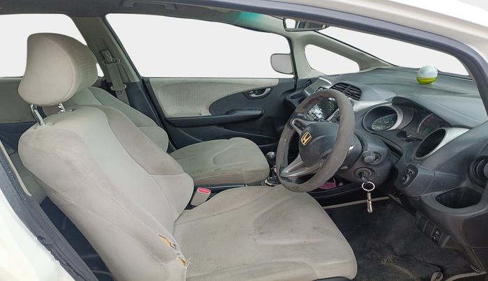 2010 Honda Jazz 1.2L I-VTEC BASE, Petrol, Manual, 1,21,993 km, interior
