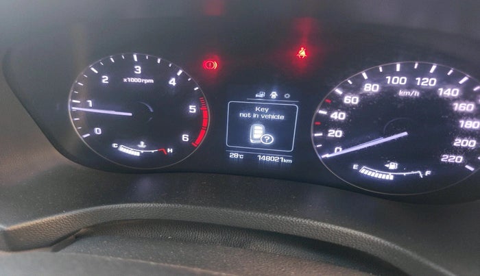 2017 Hyundai Creta SX (O) 1.6 DIESEL, Diesel, Manual, 1,48,021 km, interior