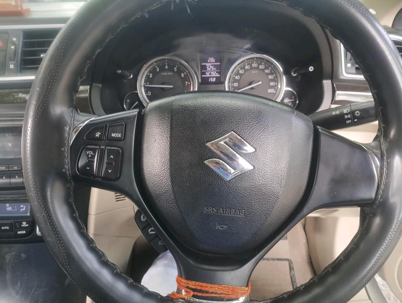 2017 Maruti Ciaz DELTA 1.4 MT PETROL, Petrol, Manual, 42,792 km, interior