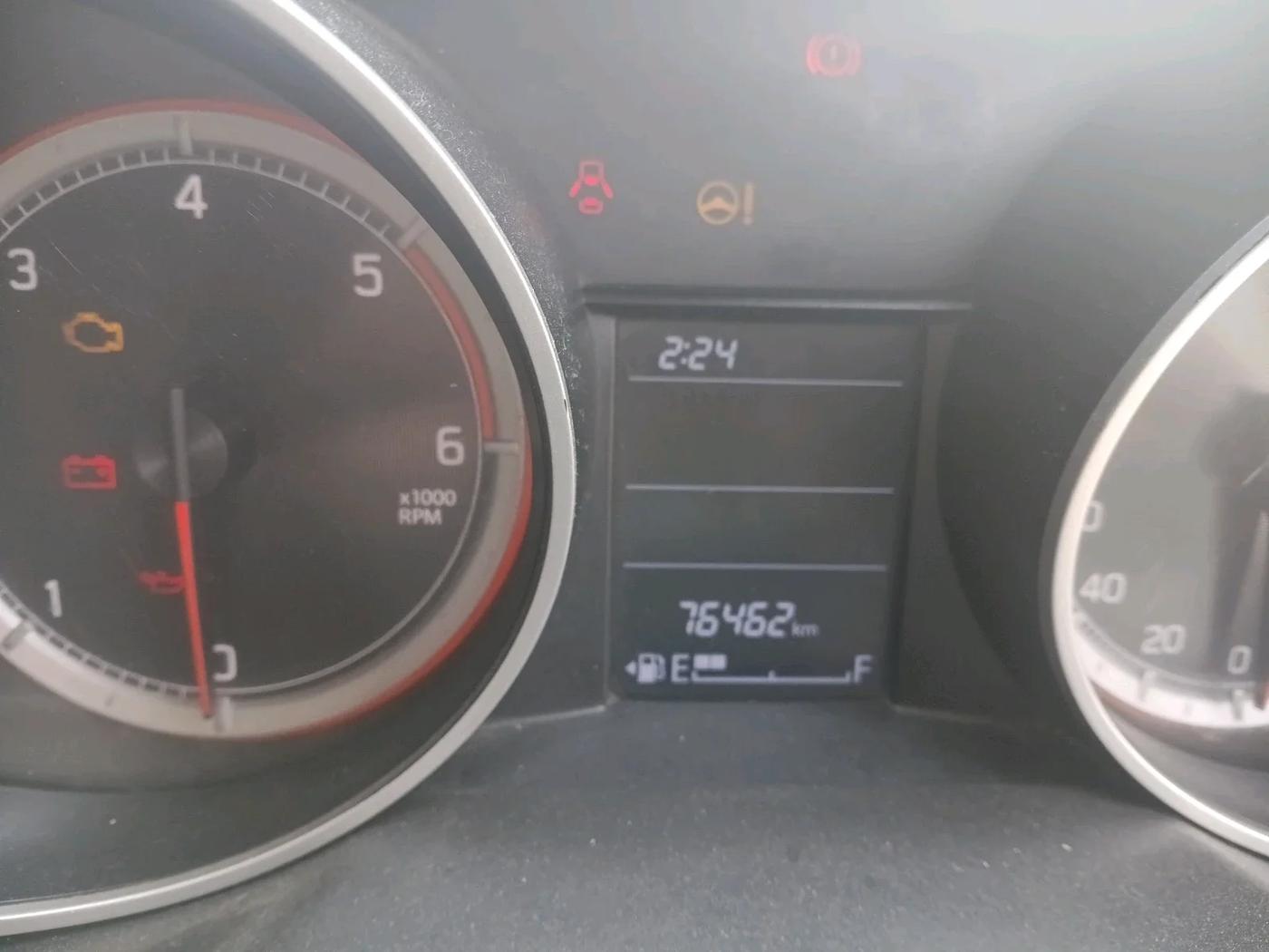 2018 Maruti Swift VDI, Diesel, Manual, 76,462 km, interior