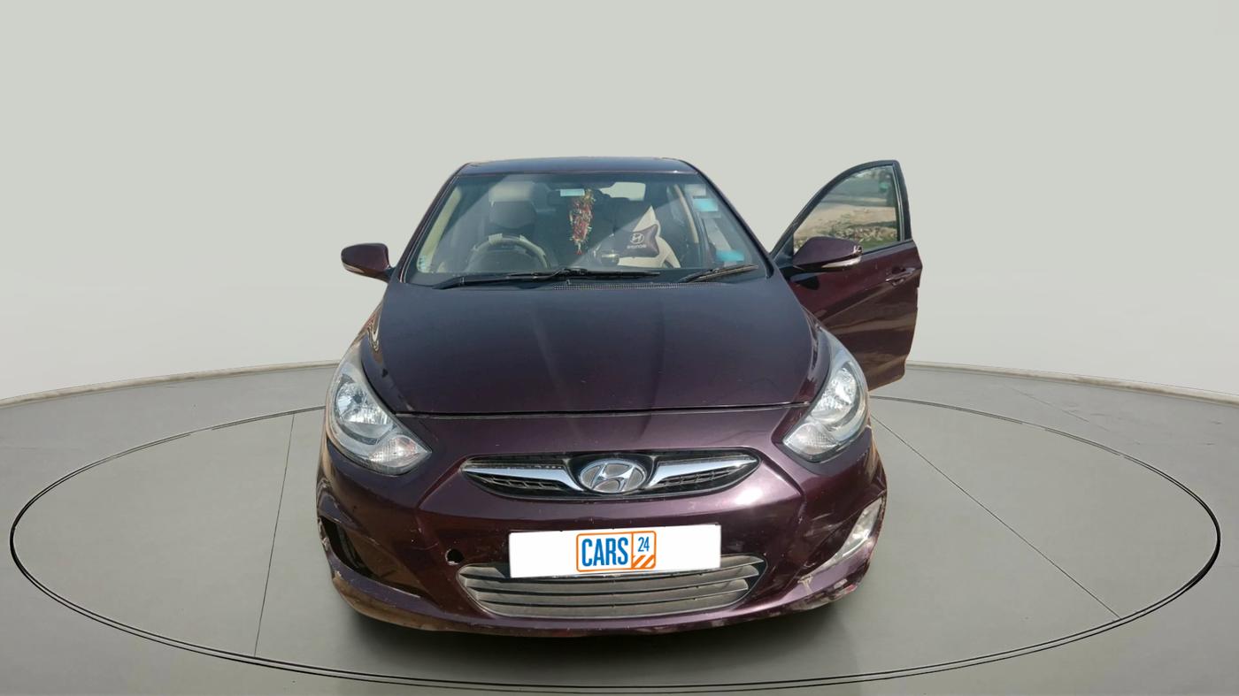 2012 Hyundai Verna FLUIDIC 1.6 VTVT SX, Petrol, Manual, 58,459 km, exterior