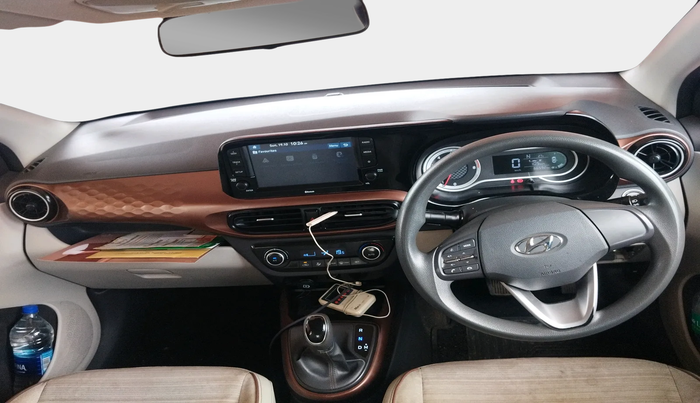 2020 Hyundai AURA SX PLUS 1.2 AMT, Petrol, Automatic, 66,592 km, interior