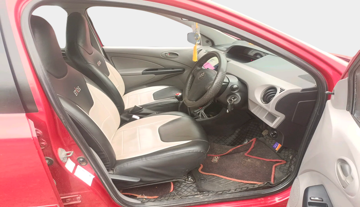 2011 Toyota Etios G, Petrol, Manual, 1,28,972 km, interior
