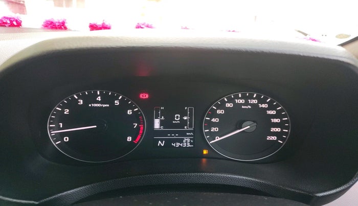 2019 Hyundai Creta SX AT 1.6 PETROL, Petrol, Automatic, 43,433 km, interior