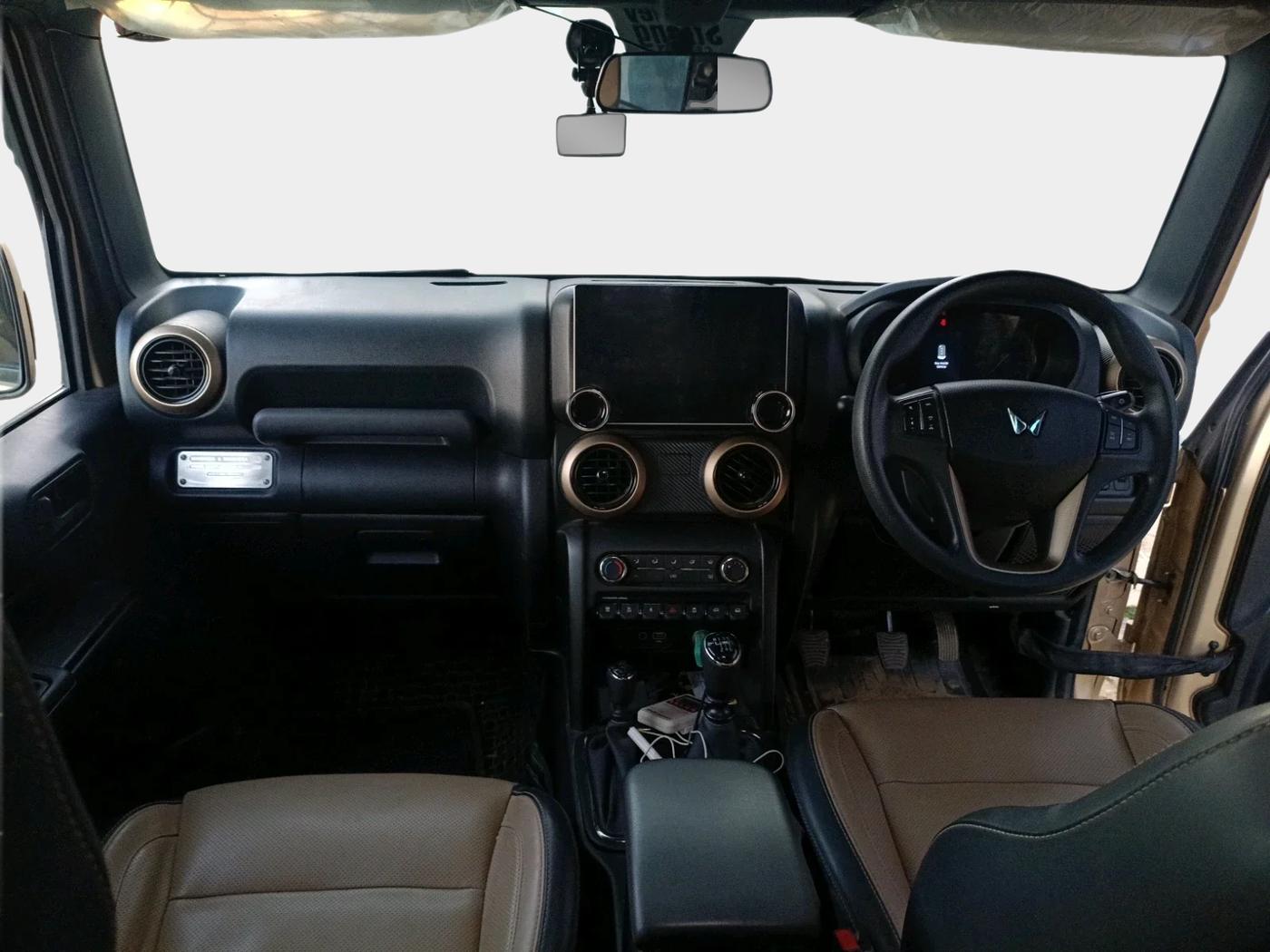 2024 Mahindra Thar LX HARD TOP 4WD MT, Diesel, Manual, 34,561 km, interior