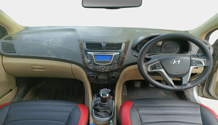 2013 Hyundai Verna FLUIDIC 1.4 CRDI EX, Diesel, Manual, 85,588 km, interior