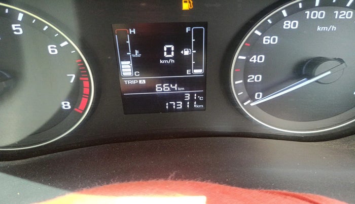 2017 Hyundai Elite i20 ASTA 1.2, Petrol, Manual, 17,311 km, interior