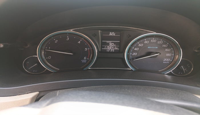 2017 Maruti Ciaz SIGMA DIESEL 1.3, Diesel, Manual, 1,15,841 km, interior