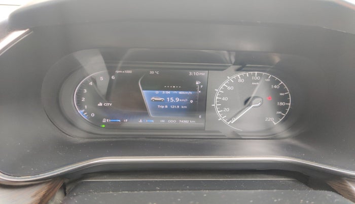 2022 Tata Harrier XZ PLUS 2.0L, Diesel, Manual, 74,382 km, interior