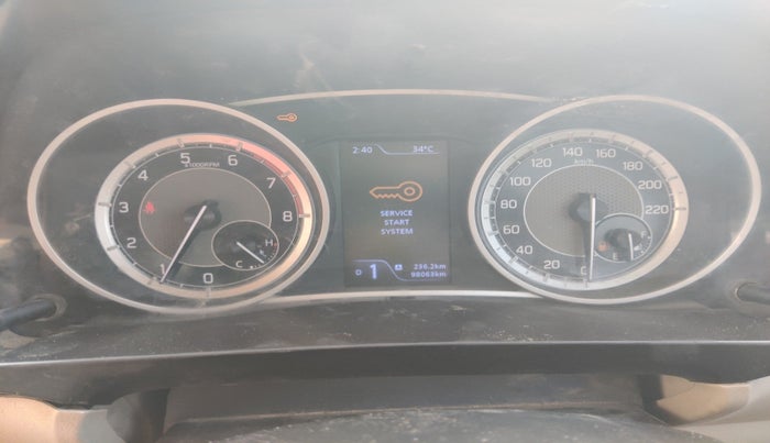 2020 Maruti Dzire ZXI Plus AMT, Petrol, Automatic, 98,063 km, interior