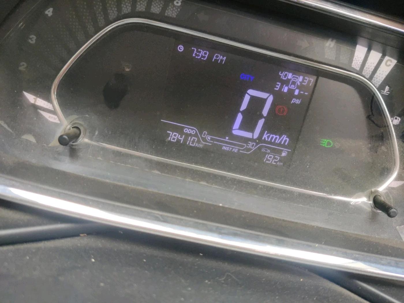 2020 Tata NEXON XZ PLUS (O) PETROL, CNG, Manual, 78,410 km, interior