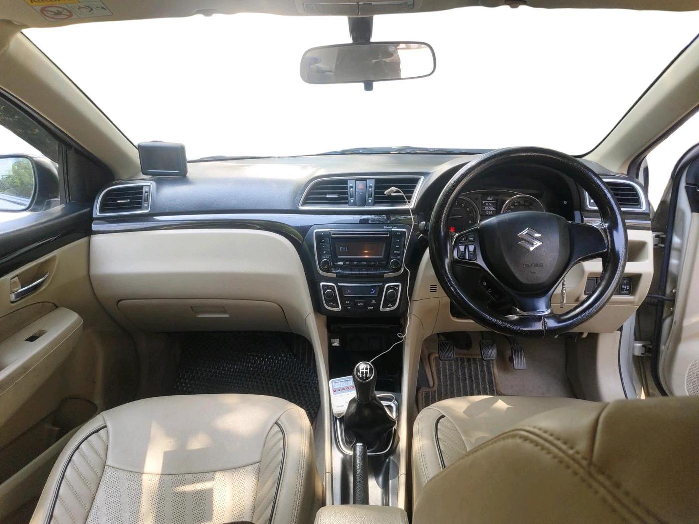 2018 Maruti Ciaz DELTA 1.4 MT PETROL, Petrol, Manual, 90,350 km, interior
