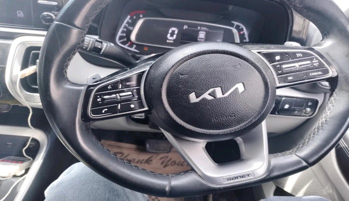 2023 KIA SONET HTX 1.0 DCT, Petrol, Automatic, 48,242 km, interior