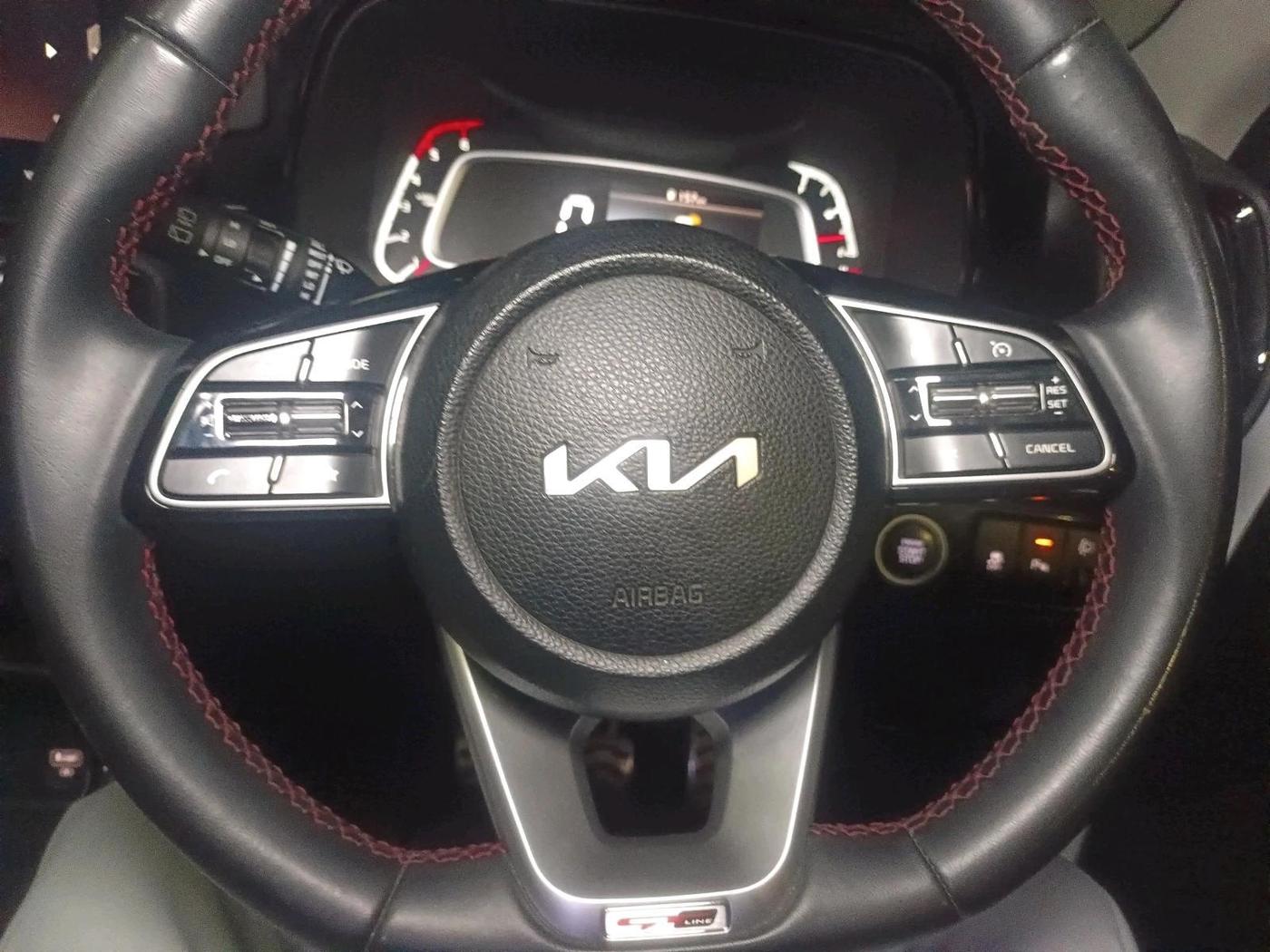 2022 KIA SONET GTX PLUS 1.5, Diesel, Manual, 48,755 km, interior