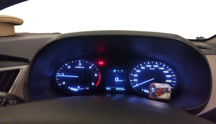 2017 Hyundai Creta SX (O) 1.6 DIESEL, Diesel, Manual, 87,514 km, interior