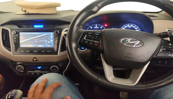 2017 Hyundai Creta SX (O) 1.6 DIESEL, Diesel, Manual, 87,514 km, interior