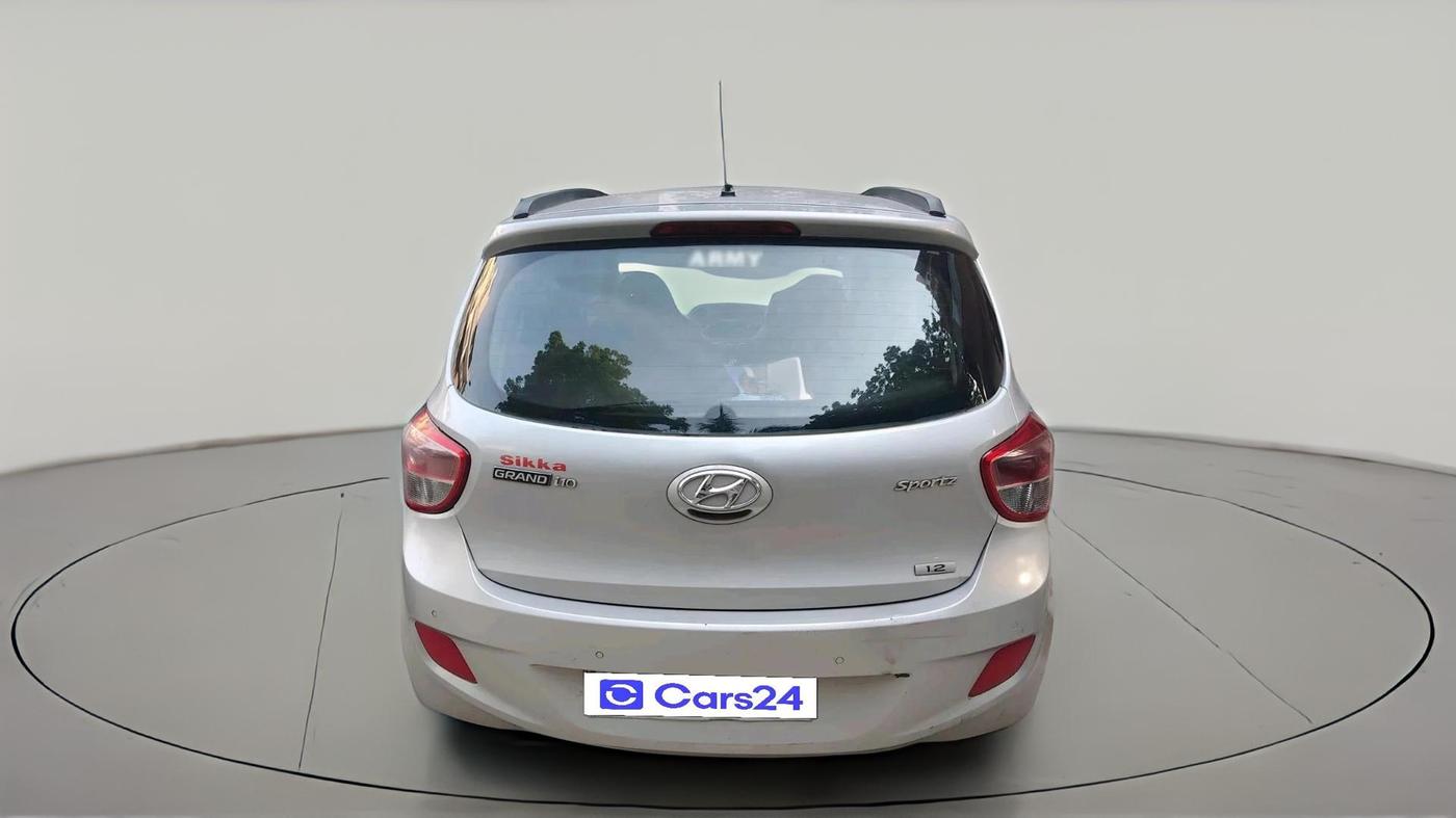 2015 Hyundai Grand i10 SPORTZ 1.2 KAPPA VTVT, Petrol, Manual, 1,30,808 km, exterior