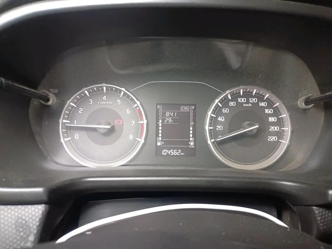 2023 Maruti BREZZA VXI S-CNG, CNG, Manual, 1,04,562 km, interior