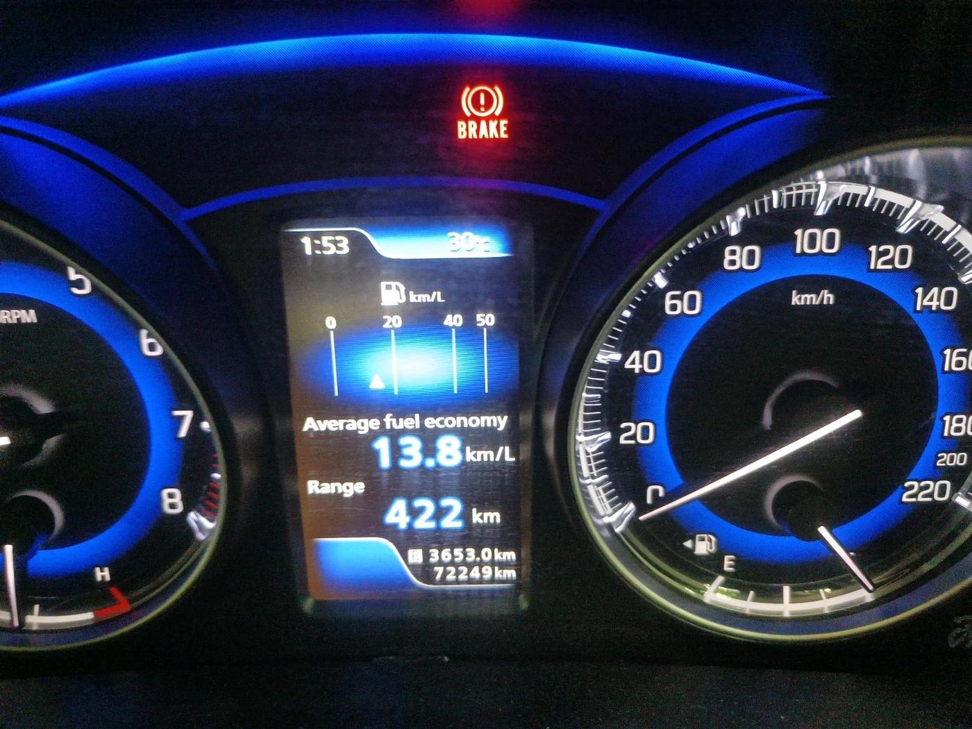 2020 Maruti Baleno ALPHA PETROL 1.2, Petrol, Manual, 72,249 km, interior