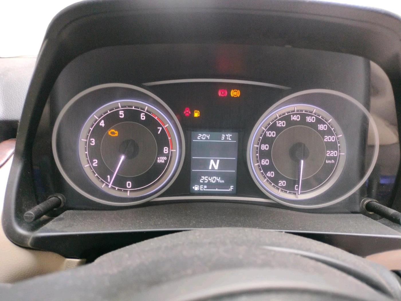 2017 Maruti Dzire ZXI PLUS AMT, Petrol, Automatic, 25,404 km, interior