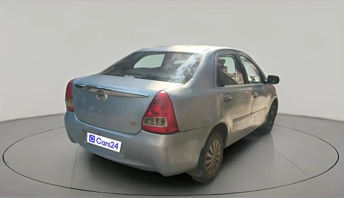 2011 Toyota Etios G, CNG, Manual, 1,17,667 km, exterior