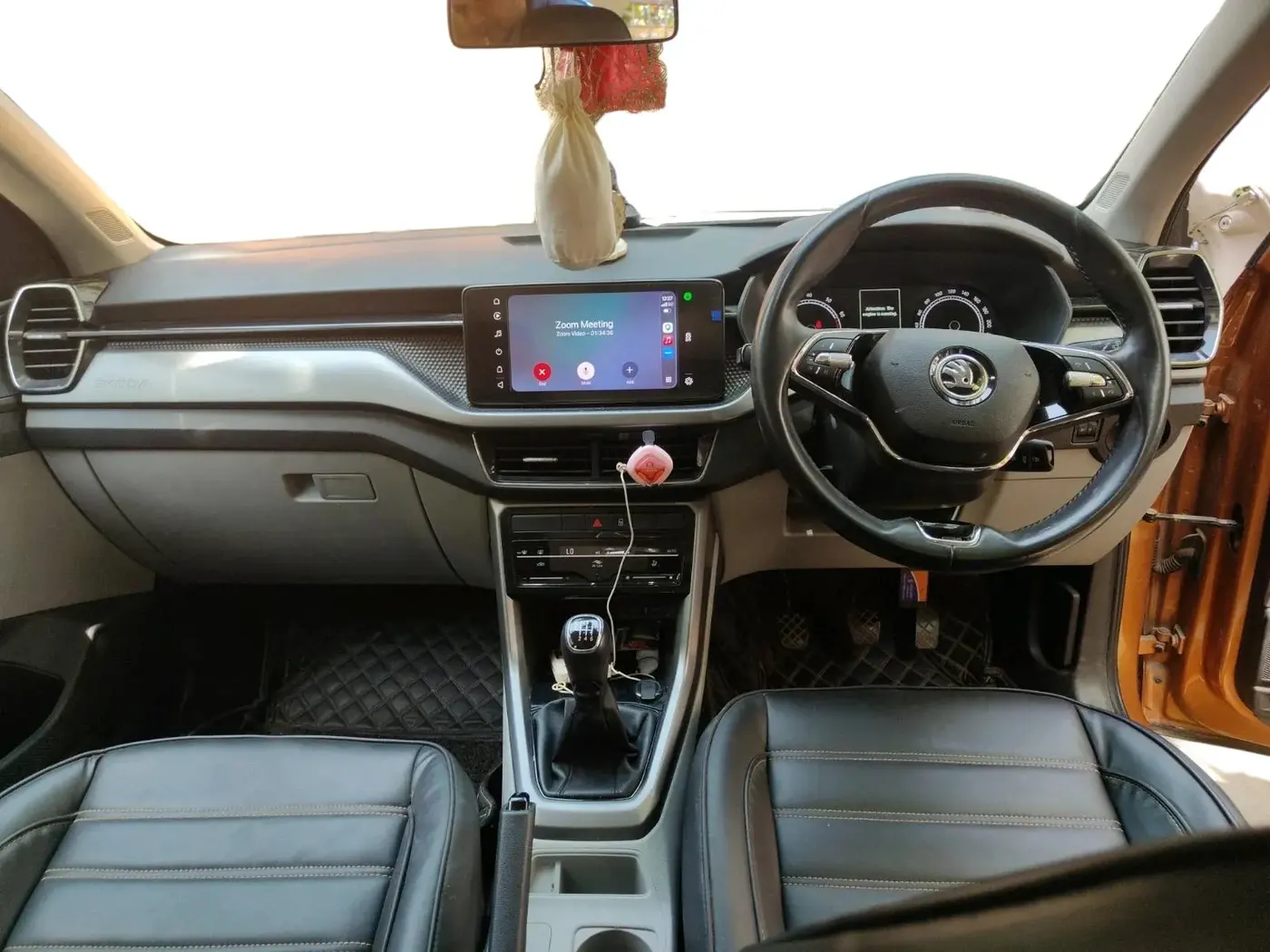 2021 Skoda KUSHAQ AMBITION 1.0L TSI MT, Petrol, Manual, 58,042 km, interior