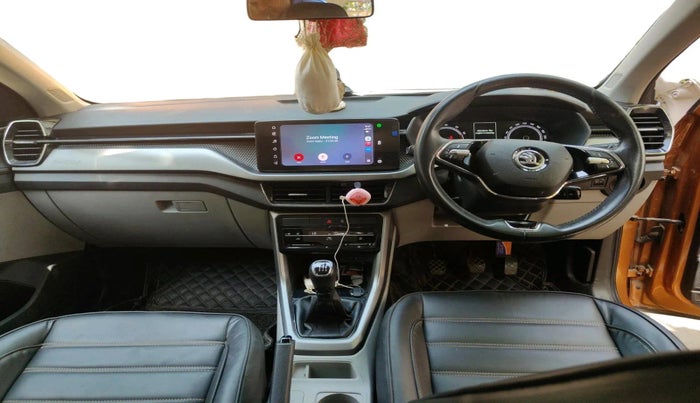 2021 Skoda KUSHAQ AMBITION 1.0L TSI MT, Petrol, Manual, 58,042 km, interior