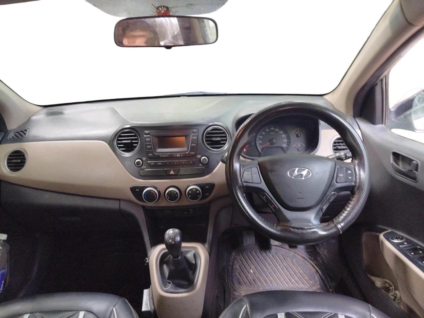 2017 Hyundai Xcent E+ 1.2 CRDI, Diesel, Manual, 75,333 km, interior