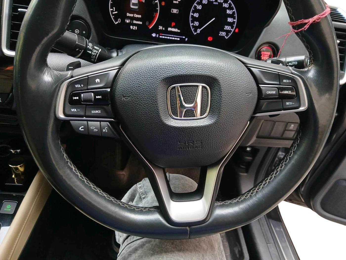 2021 Honda City 1.5L I-VTEC ZX CVT, Petrol, Automatic, 97,578 km, interior