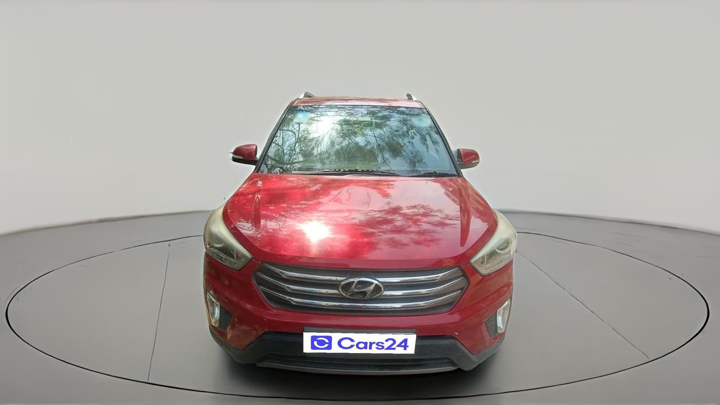 2017 Hyundai Creta SX PLUS AT 1.6 DIESEL, Diesel, Automatic, 1,00,370 km, exterior