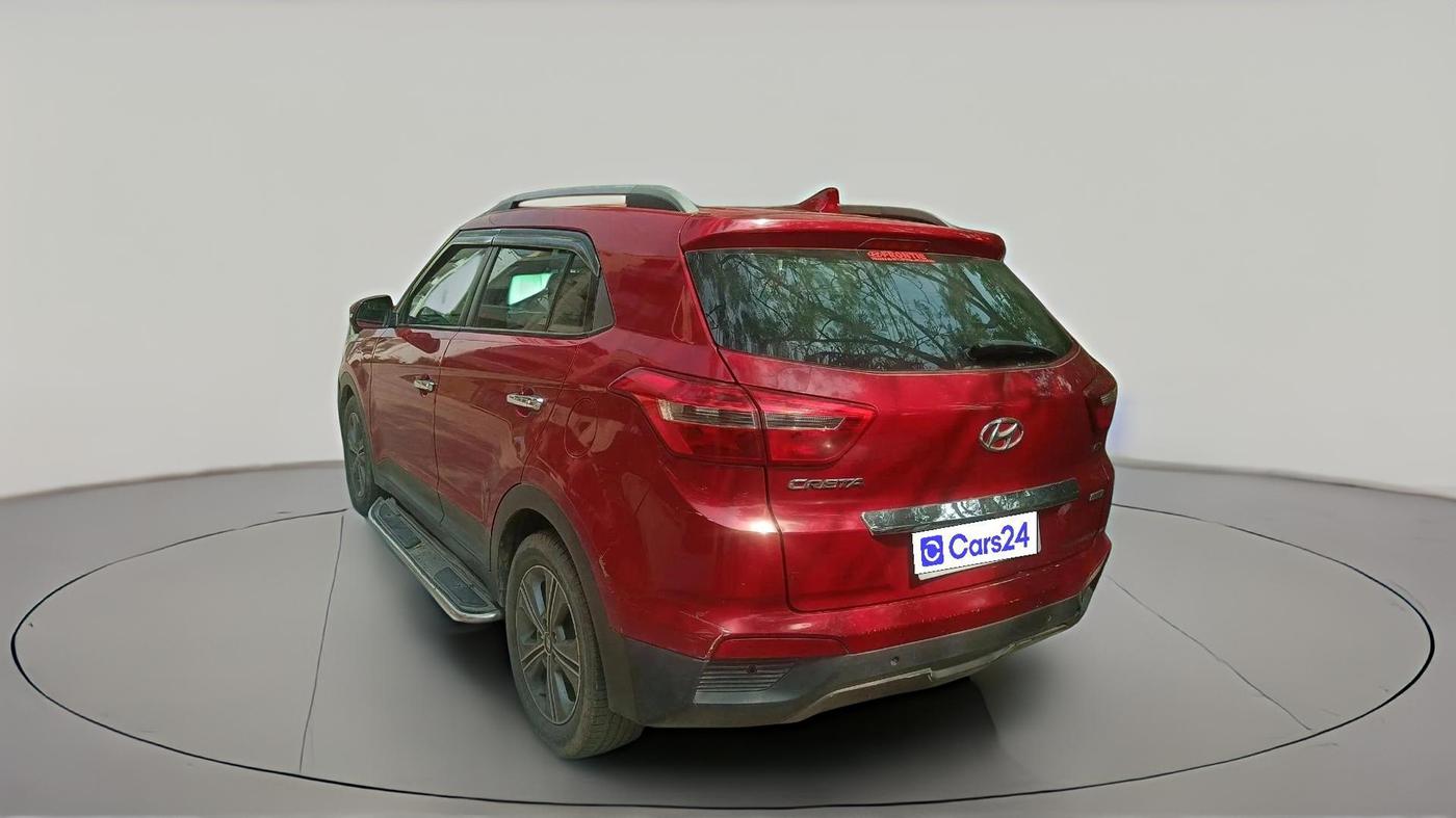 2017 Hyundai Creta SX PLUS AT 1.6 DIESEL, Diesel, Automatic, 1,00,370 km, exterior
