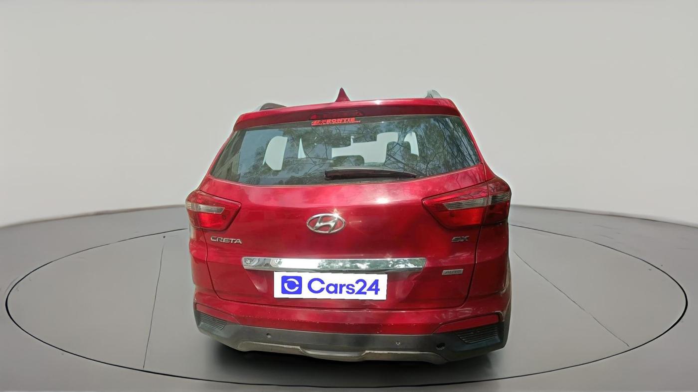 2017 Hyundai Creta SX PLUS AT 1.6 DIESEL, Diesel, Automatic, 1,00,370 km, exterior