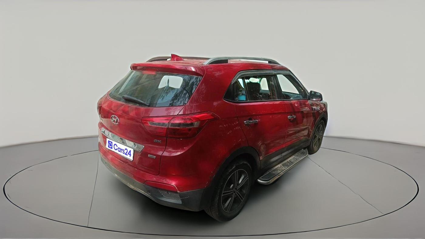 2017 Hyundai Creta SX PLUS AT 1.6 DIESEL, Diesel, Automatic, 1,00,370 km, exterior