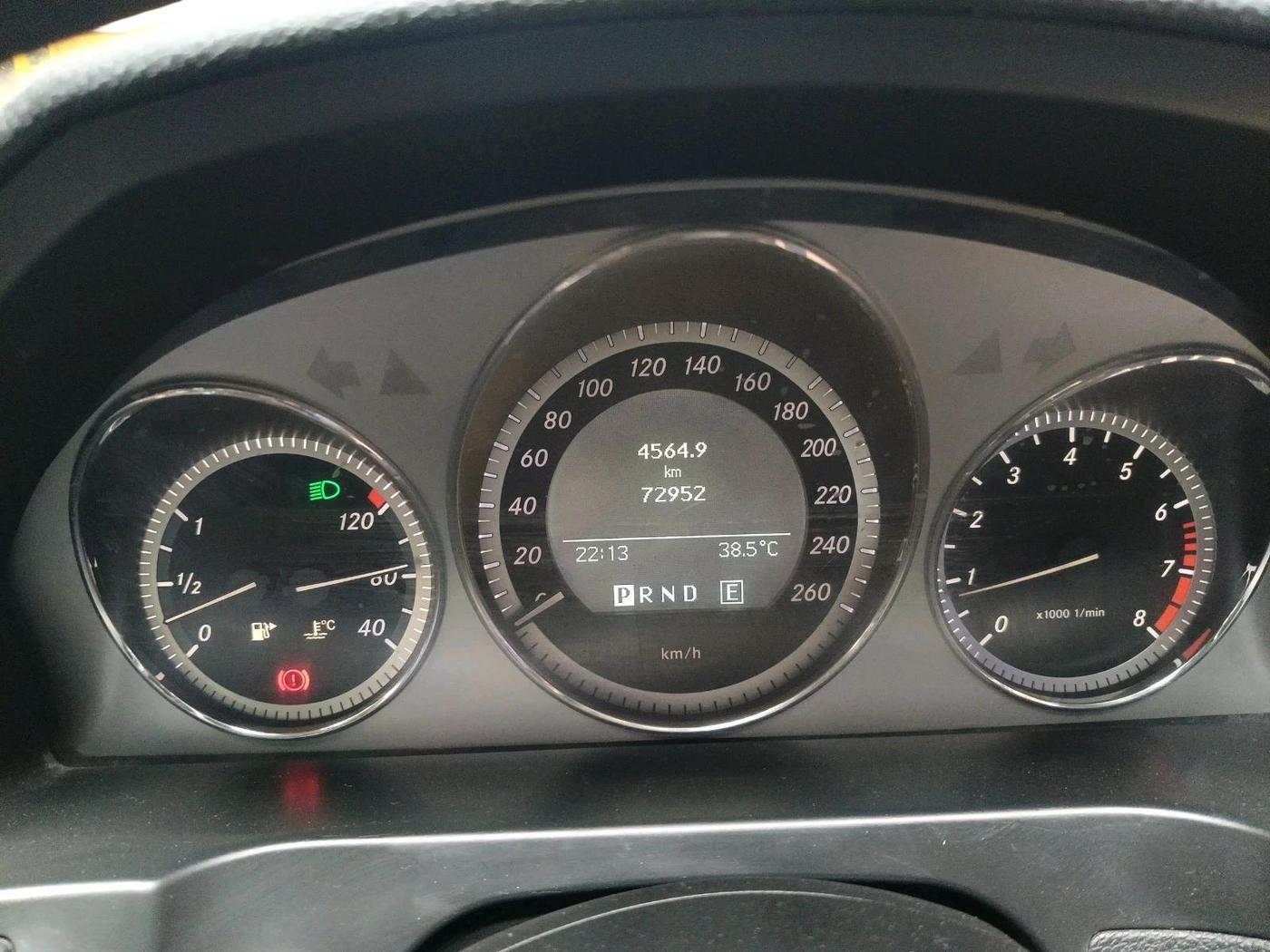 2011 Mercedes Benz C Class 200 CGI AT CLASSIC, Petrol, Automatic, 72,952 km, interior