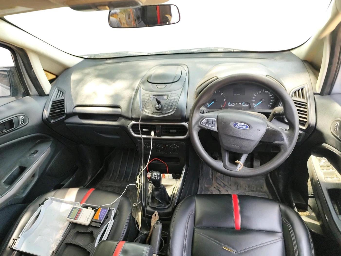 2018 Ford Ecosport AMBIENTE 1.5L DIESEL, Diesel, Manual, 1,09,436 km, interior