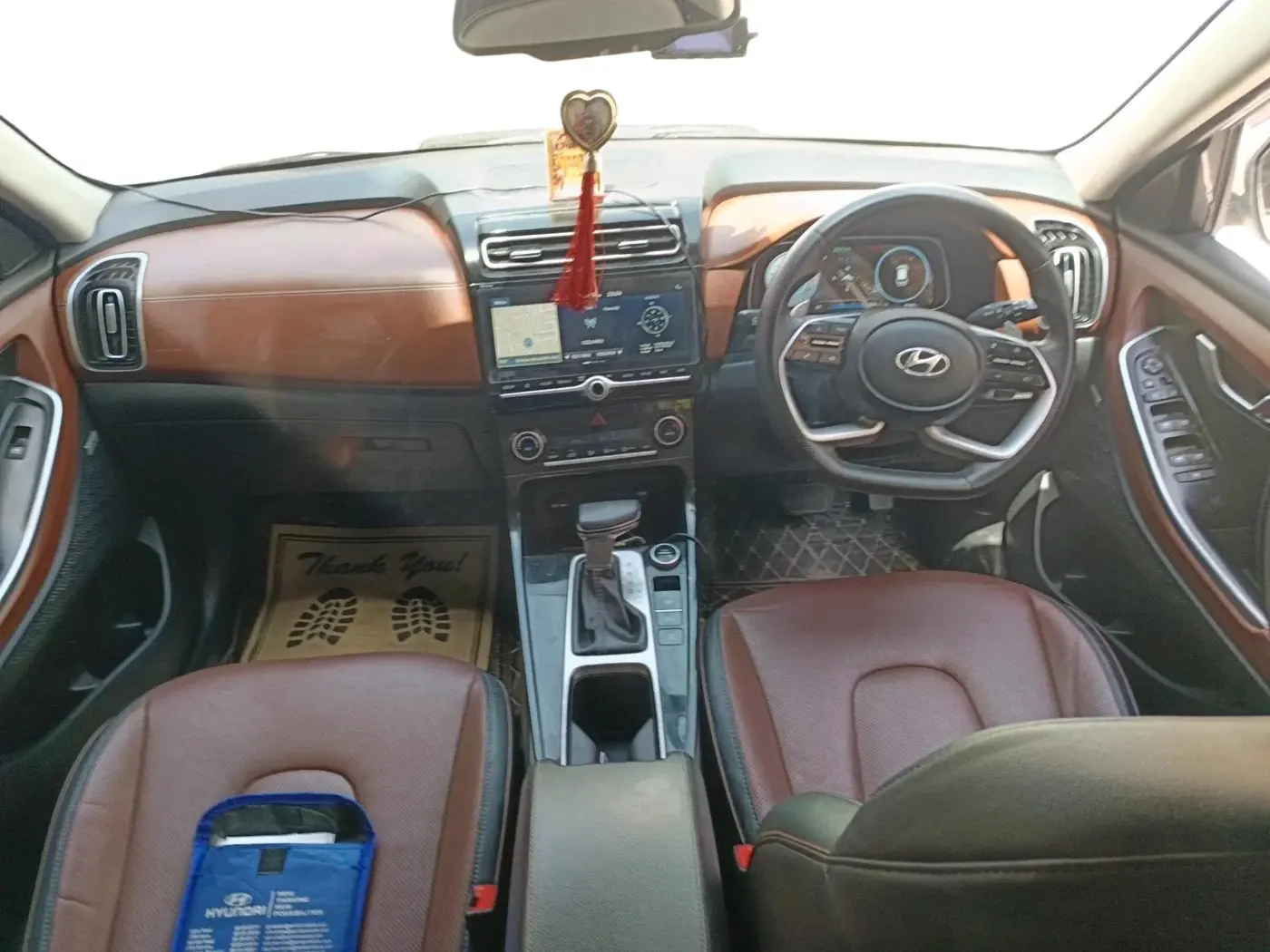 2021 Hyundai ALCAZAR PLATINUM(O) 6STR 1.5 AT, Diesel, Automatic, 99,350 km, interior