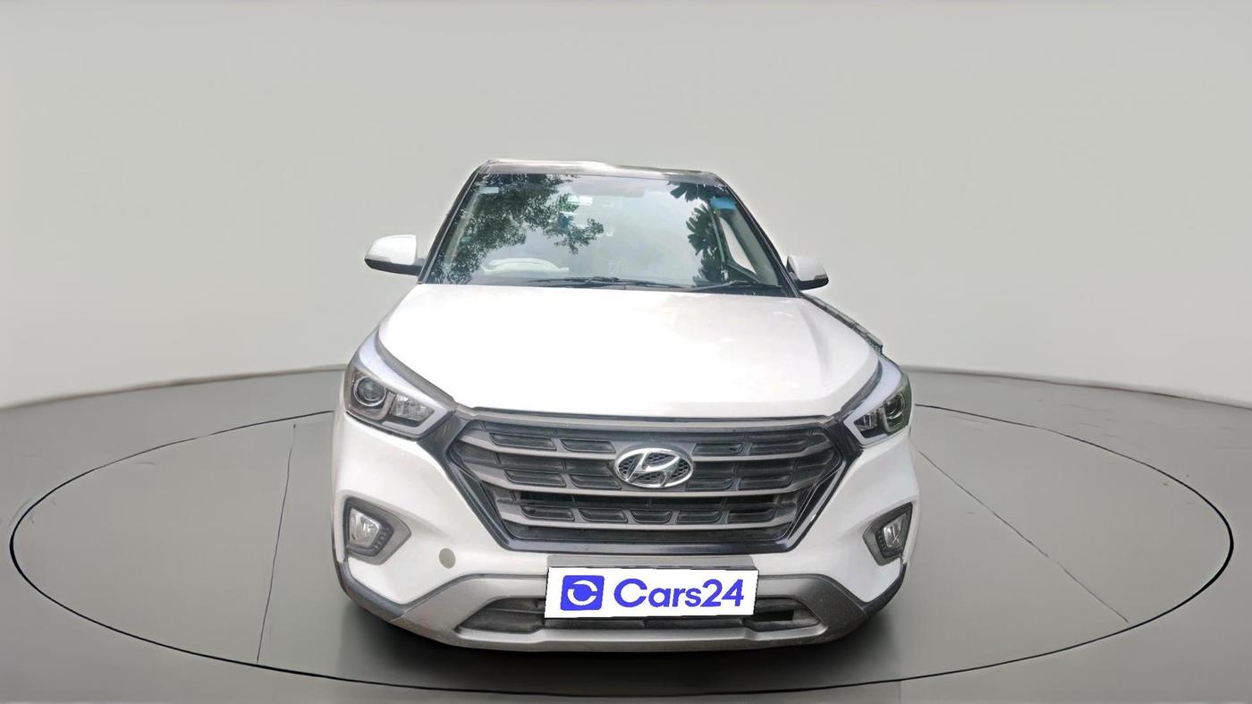 2018 Hyundai Creta SX AT 1.6 PETROL, Petrol, Automatic, 1,24,833 km, exterior