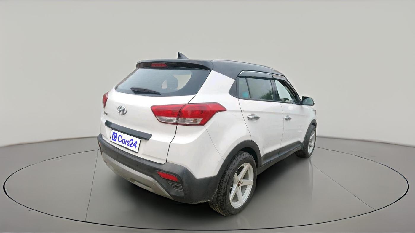 2018 Hyundai Creta SX AT 1.6 PETROL, Petrol, Automatic, 1,24,833 km, exterior