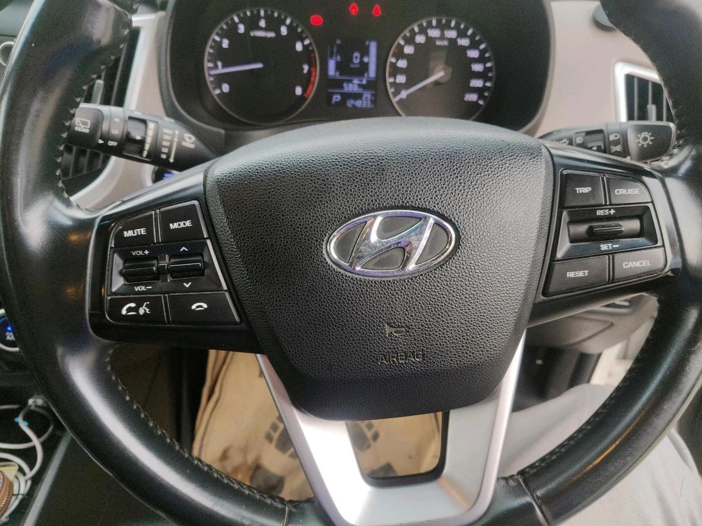 2018 Hyundai Creta SX AT 1.6 PETROL, Petrol, Automatic, 1,24,833 km, interior