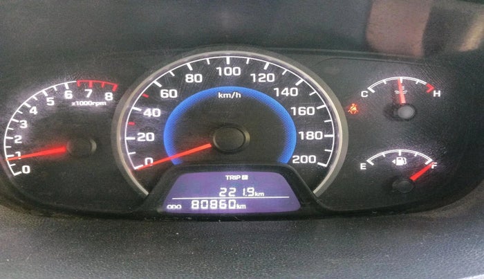 2018 Hyundai Grand i10 MAGNA 1.2 KAPPA VTVT, CNG, Manual, 80,859 km, interior
