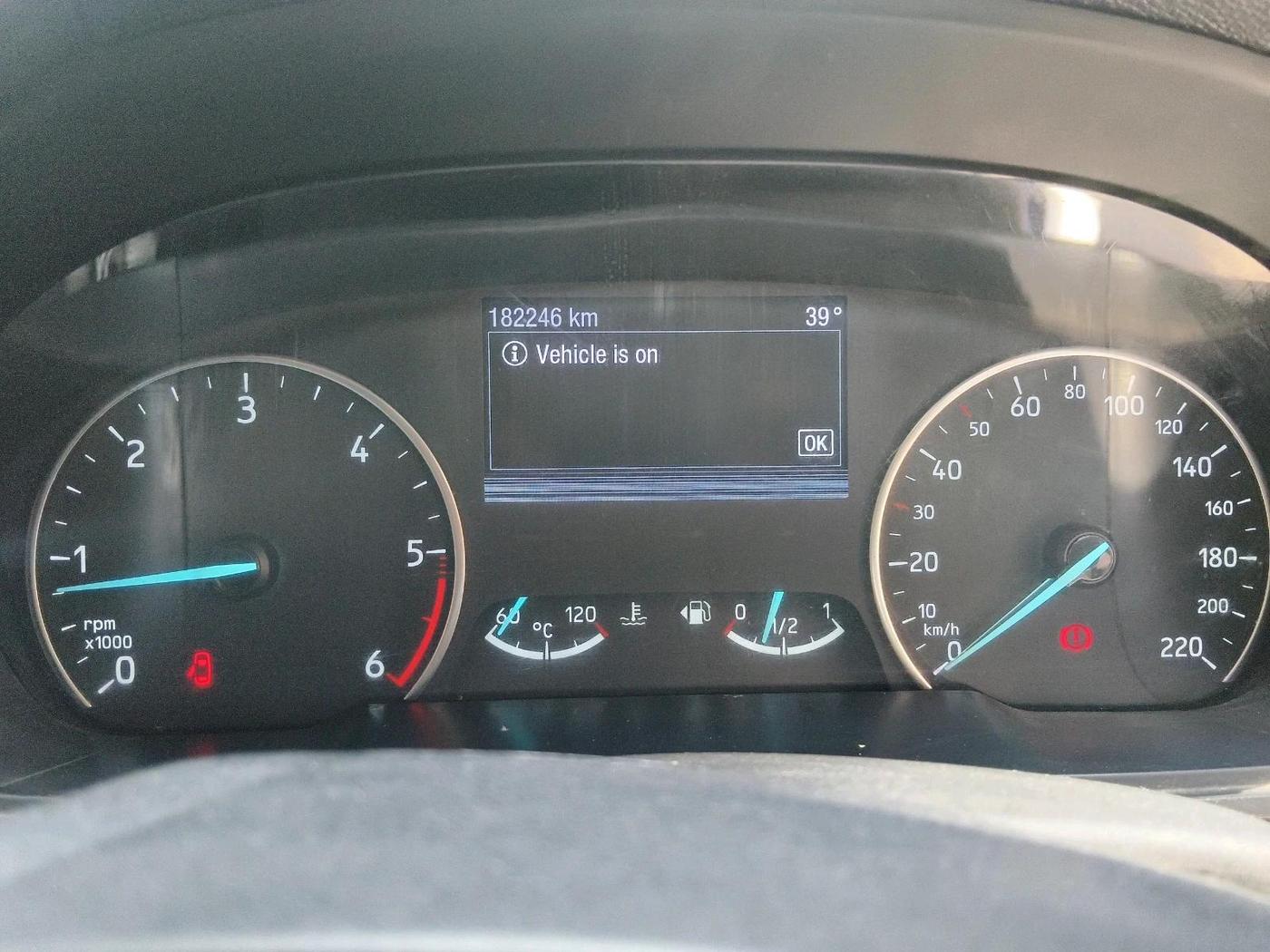 2019 Ford Ecosport TITANIUM 1.5L DIESEL, Diesel, Manual, 1,82,246 km, interior