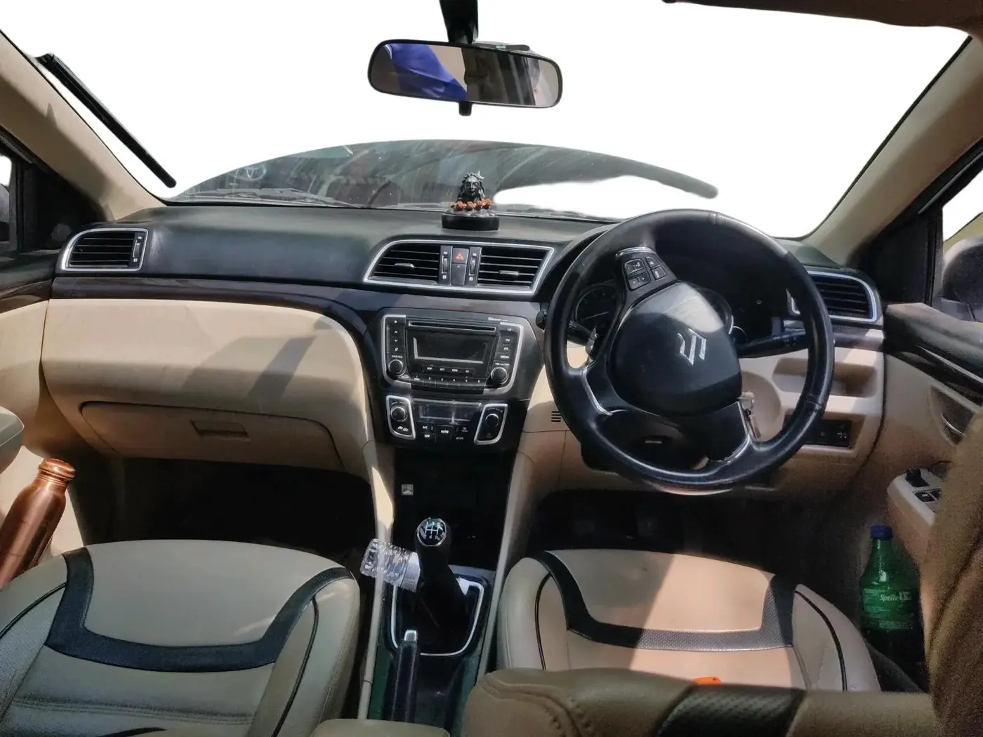 2018 Maruti Ciaz DELTA 1.4 MT PETROL, CNG, Manual, 1,24,030 km, interior
