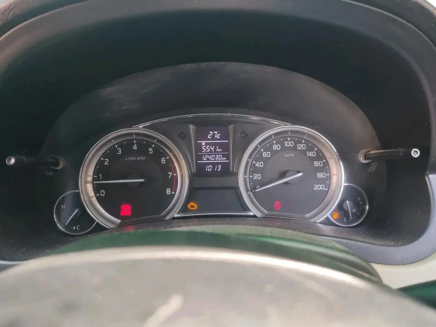 2018 Maruti Ciaz DELTA 1.4 MT PETROL, CNG, Manual, 1,24,030 km, interior