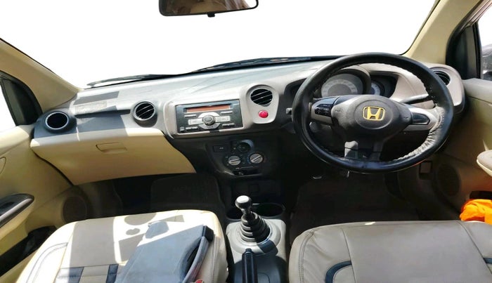 2013 Honda Brio S MT, Petrol, Manual, 1,25,942 km, interior