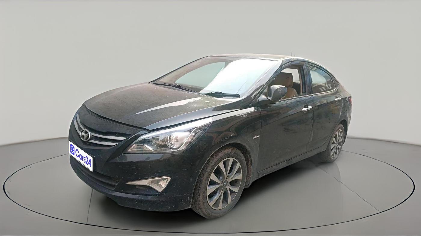 2015 Hyundai Verna FLUIDIC 4S 1.6 VTVT S AT, Petrol, Automatic, 64,784 km, exterior