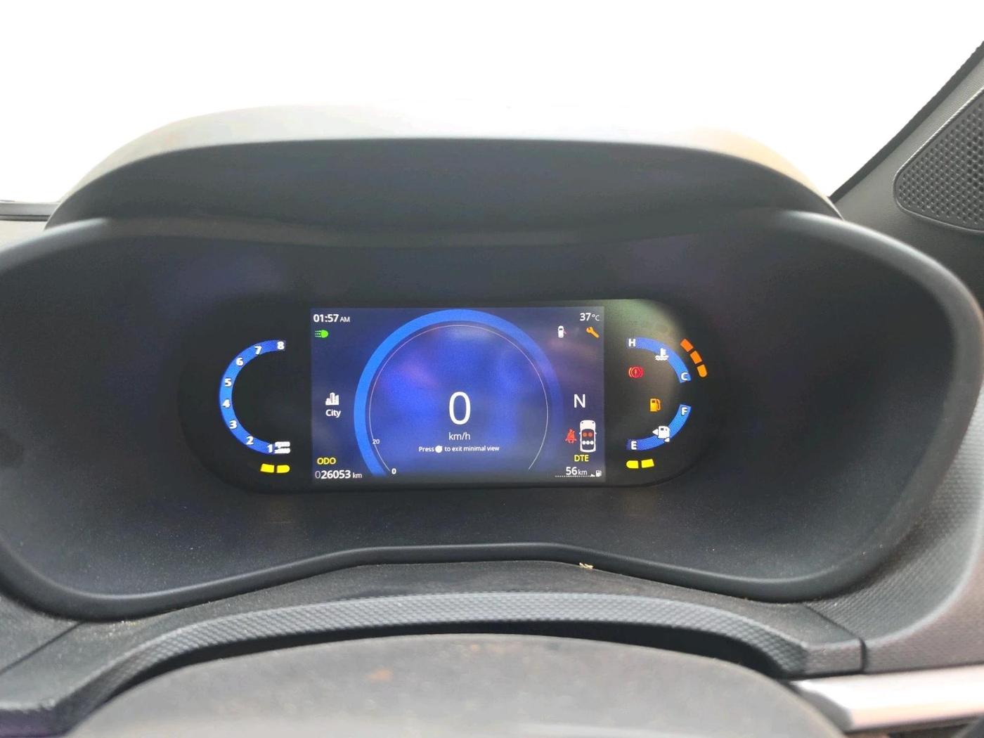 2024 Tata NEXON Creative 1.2 Revotron 6AMT Dark Edition, Petrol, Automatic, 26,053 km, interior