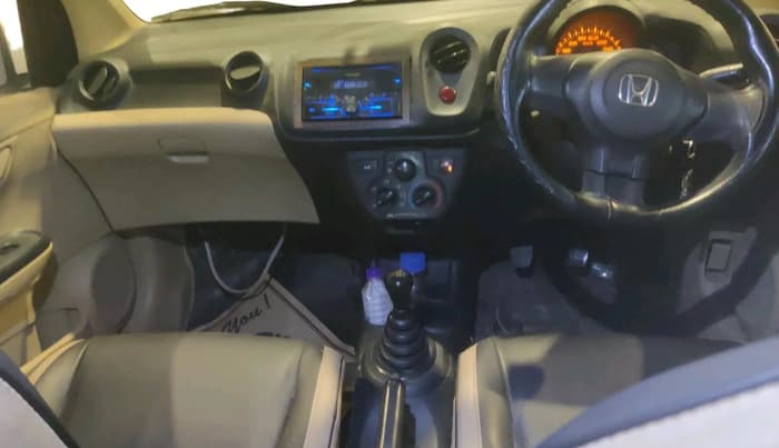 2015 Honda Amaze 1.2L I-VTEC E, CNG, Manual, 87,234 km, interior