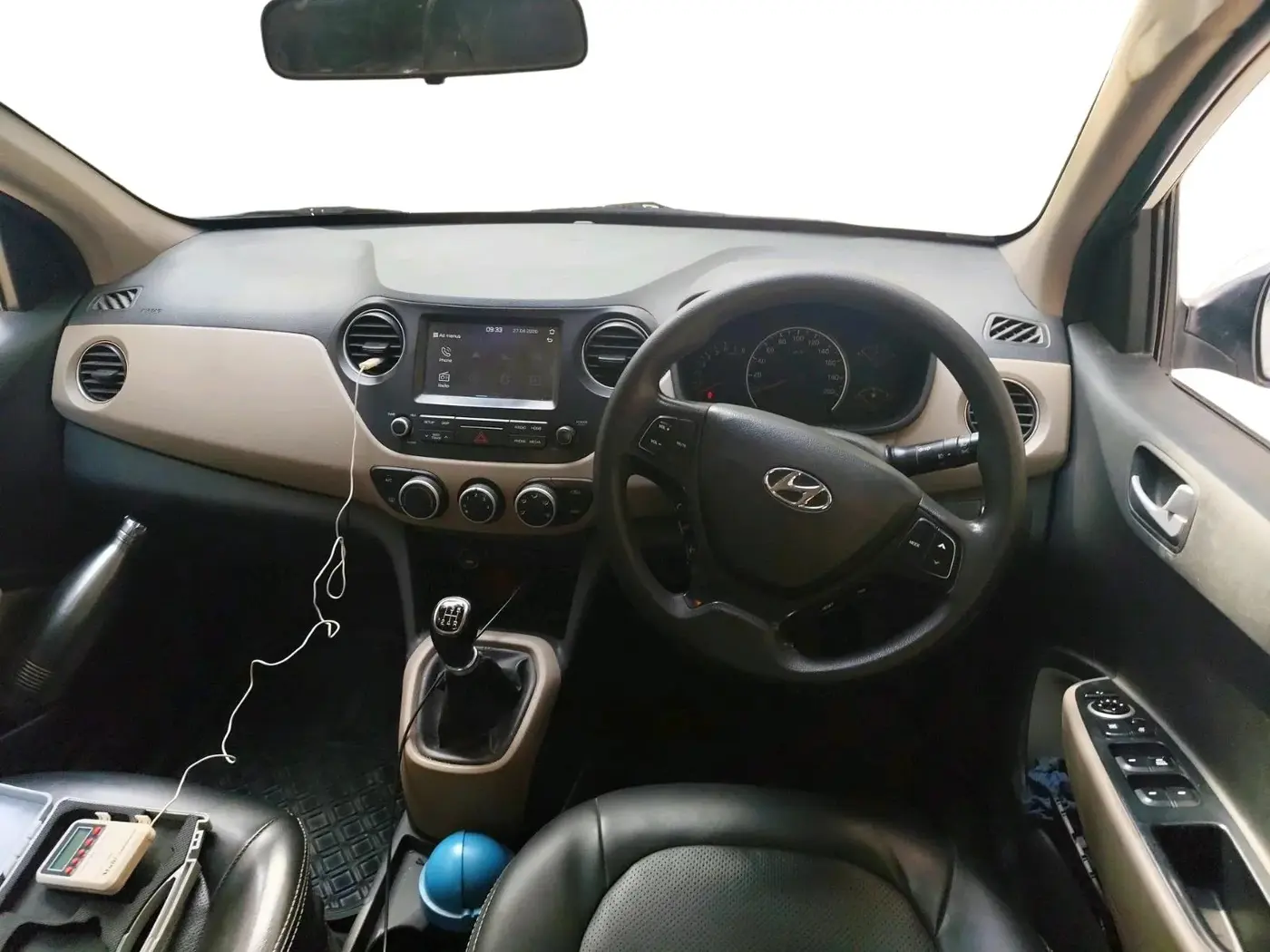 2019 Hyundai Grand i10 SPORTZ 1.2 KAPPA VTVT, CNG, Manual, 92,607 km, interior