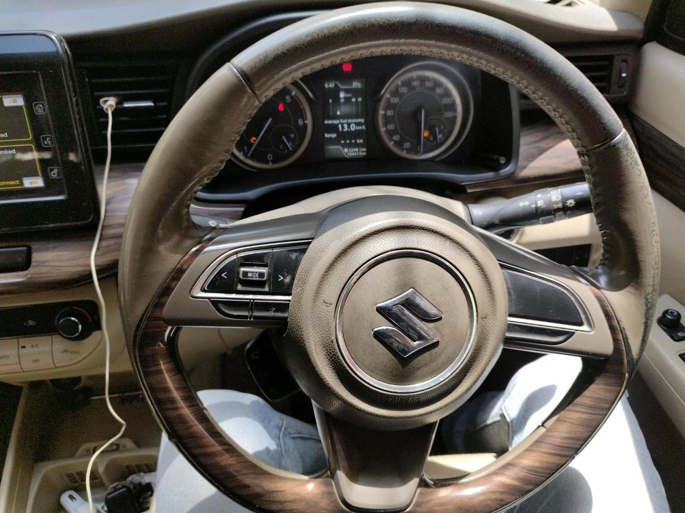 2019 Maruti Ertiga ZDI+ 1.5, Diesel, Manual, 1,54,413 km, interior