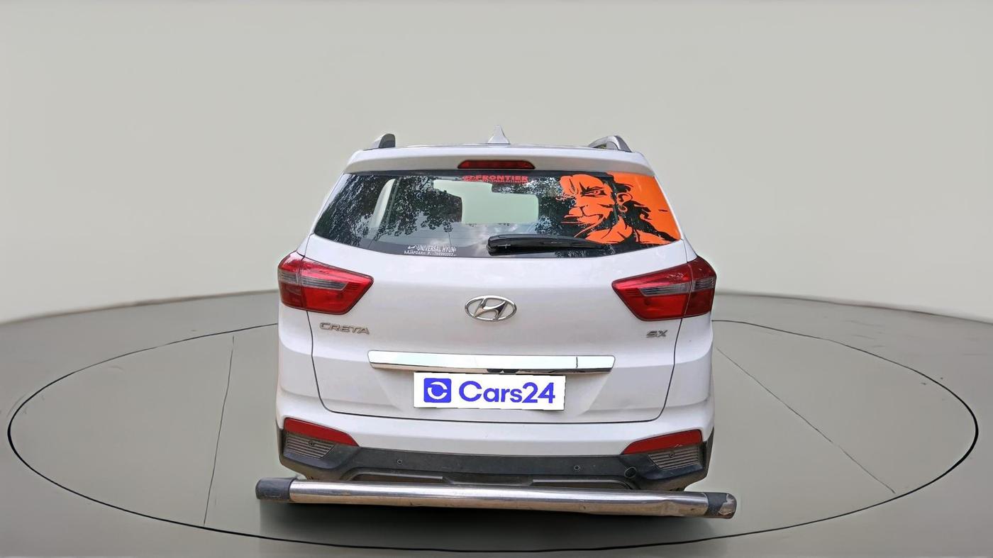 2018 Hyundai Creta SX PLUS 1.6 PETROL, Petrol, Manual, 2,01,953 km, exterior